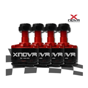 [레이싱드론 월드최고급-모터4개 콤보]Xnova 1406-4000KV supersonic racing FPV motor 4pcs  