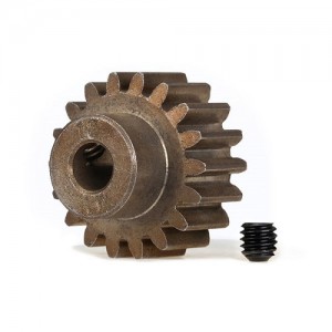 [AX6491]Gear, 18-T pinion (1.0 metric pitch) (fits 5mm shaft)/ set screw 