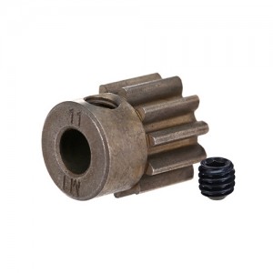 [AX6484X] Gear, 11-T pinion (1.0 metric pitch) (fits 5mm shaft)/ set screw 