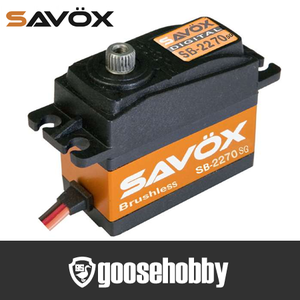 [88889007] Savox SB-2270SG &quot;Monster Torque&quot; Brushless Steel Gear Digital Servo (High Voltage) 