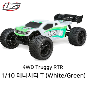 테나시티 트러기 LOSI Tenacity T 4WD Truggy AVC 1:10 RTR (white/Green)
