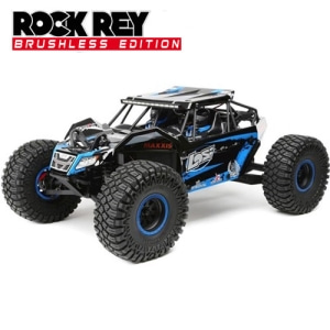 [락레이]Losi 1/10 Rock Rey 4WD Blue RTR with AVC