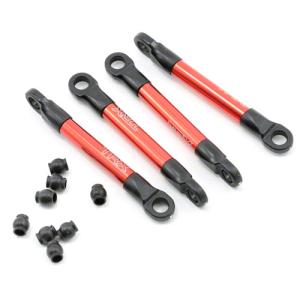 AX7018X Aluminum Push Rod Set (Red) (4)