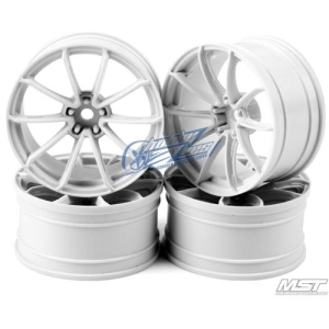102077W MST White GTR wheel offset 7 (4 PCS)