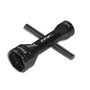 Black Two-way Hex Wrench (17mm,23mm)
