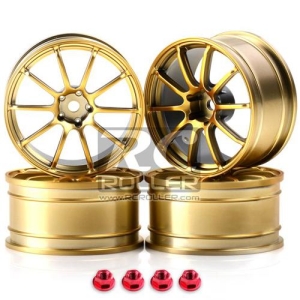 102067GD MST PREMIUM DRIFT Gold RS II wheel (+3) (4) (4PC/한대분)