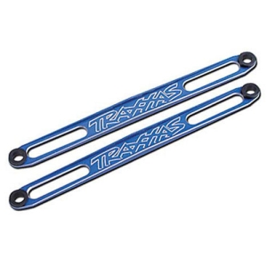 AX3923X Hold downs, battery (blue-anodized)