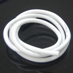 UP-WS10W Silicon Wire 10AWG (White : 1mtr) : 실리콘화이트와이어 10게이지