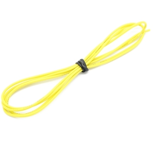 171000742-0 Turnigy High Quality 24AWG Silicone Wire 1m (Yellow)