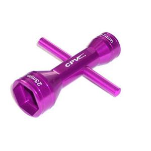 Purple Two-way Hex Wrench (17mm,23mm)