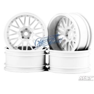 102035W White 10 spokes 2 ribs wheel (+11) (4)