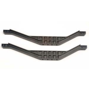 AX4923 Chassis braces, lower (2) (black)