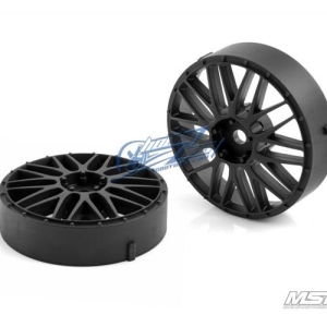102083FBK MST Flat black LM wheel (2 PCS)