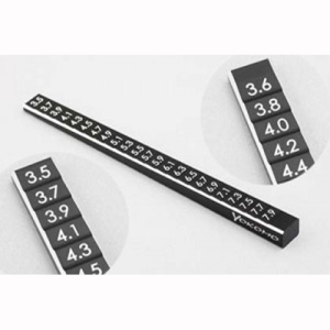 YT-HGTC 2-Side Touring car ride height gauge (3.6mm~8.2mm/3.5mm~8.1mm)
