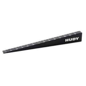 107715 Hudy Chassis Ride Height Gauge 0mm To 15mm (Beveled)