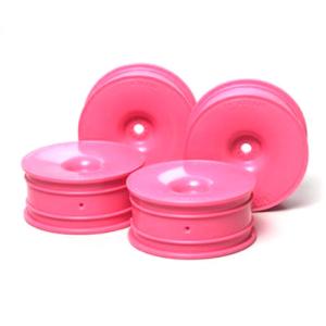 TA49422 Fluorescent Pink Medium-Narrow dish Wheels