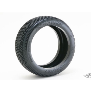 SWPY-313SX PIXEL Silver (Ultra soft) X complete set tires/Yellow wheels 4pcs