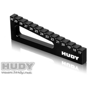 107720 HUDY CHASSIS RIDE HEIGHT GAUGE 17MM TO 30MM FOR 1/8 &amp; 1/10 OFF-ROAD