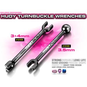 HUDY SPRING STEEL TURNBUCKLE WRENCH 3 &amp; 4MM
