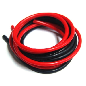 SJ-R8047 SILICON WIRE 13AWG 1M (RED/BLACK)