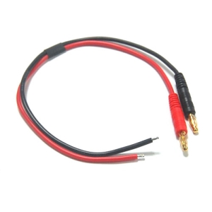 UP-AM5900 Charge Lead Banana Plugs to Bare wire