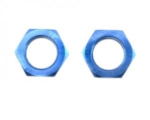 [LOSB3513] Losi Wheel Hex Nuts (Blue) (2) - 공용