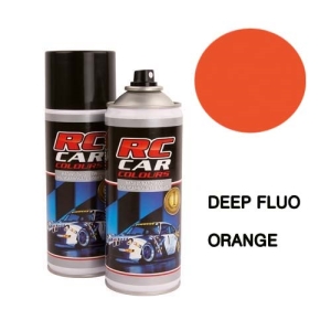 RC Car Colours - DEEP FLUO ORANGE 1011 150 ml. Spray Paint 고급형 페인트/도료