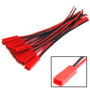 UP-AM9017B Female JST BEC Silicone cable (10pcs/bag)(9682,AM-9017B)