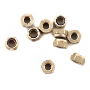 Team Losi 4-40 Aluminum Mini Nuts (10)