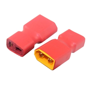 UP-ADP019 XT60 male-T Plug female adapter (2개입) (XT60 숫놈 딘스 암놈)