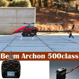 2014 Beam Archon Electric Combo(500 class)+DX6 블랙버전 조종기+615MG러더서보
