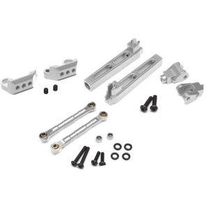 Axial Yeti Performance Combo Package D With Tool Box (Rear Sway Bar Mount,Anti-Sway Bar Arms,Anti-Sway Bar Links) Silver