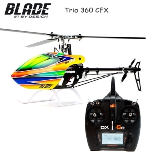 신형 Blade Trio 360 CFX BNF 중상급 헬기 w/DX6e 6채널조종기