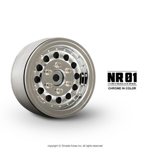 1.9 NR01 beadlock wheels (Chrome) (2)
