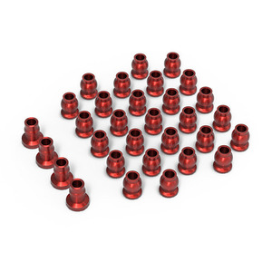 Aluminum ball set for GS02 chassis (Red)