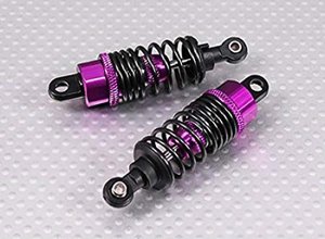 [157000013] Turnigy 1/10 Car 65mm Aluminum Shock Absorber - Purple (2pcs/bag)