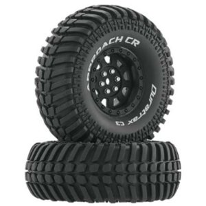 Duratrax Approach CR C3 Mounted 1.9&quot; Crawler Black (2)