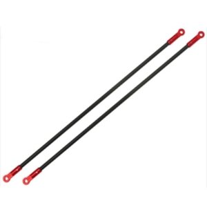 CNC AL Tail Boom Support Set (Red) - Blade 180 CFX 옵션