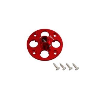 CNC AL Main Gear Hub Set (Red) (Spare parts for 180CFX303) - Blade 180 CFX