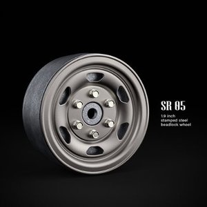 GM70507 SR05 1.9inch beadlock wheels (Uncoated steel) (2)