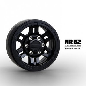 GM70264 1.9 NR02 beadlock wheels (Black) (2)