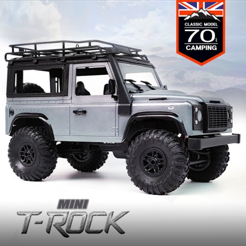 [입고완료-당일출고] 2.4G 1:12 mini trock 4WD Rc Car rock Vehicle Truck (미니티락 mn99s RC카) 실버-깜박이가능