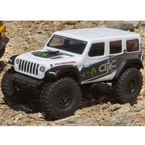 입고완료 AXIAL 1/24 SCX24 2019 Jeep Wrangler JLU CRC Rock Crawler 4WD RTR, White 미니트라이얼/방구석RC