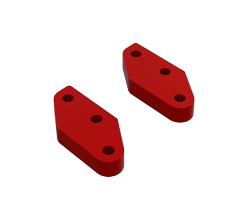 Aluminum Steering Plate A (Red) (2)│크라톤8셀