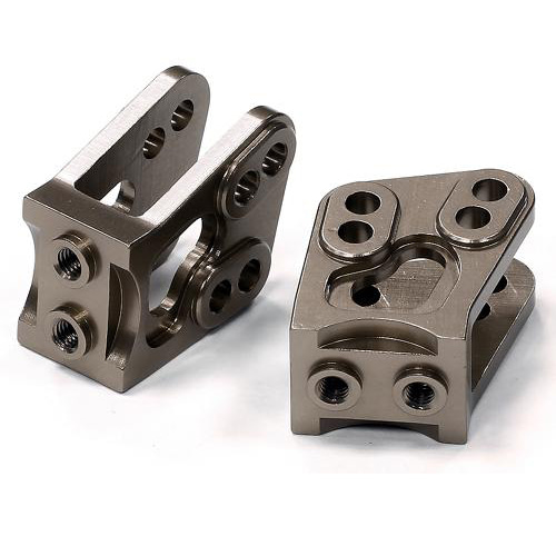 Billet Machined Alloy T4 Lower Suspension Link Mount (2) for Axial Wraith 2.2 C24531GUN