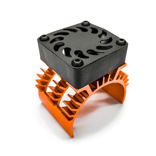 540/550 motor heatsink &amp; cooling fan (Orange) TRX4 쿨링팬