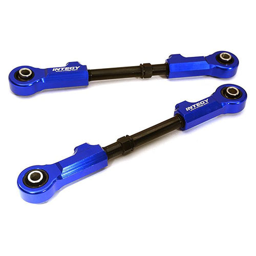 [#C28795BLUE] Billet Machined Turnbuckles (2) for Losi 1/5 Desert Buggy XL-E (Blue)