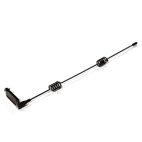 Realistic 1/10 Bumper Mounted CB Antenna Whip 198mm for TRX4 LR &amp; Other Crawler C28254 안테나