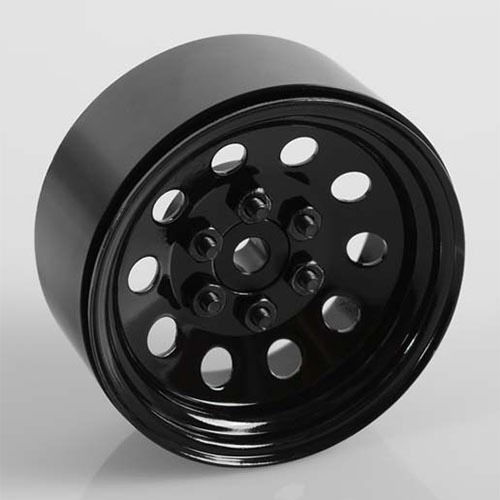 [#Z-W0074] [4개 한대분] Pro10 1.9&quot; Steel Stamped Beadlock Wheel (Black)