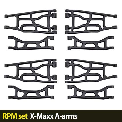 [RPM set] X-Maxx A-arms (Black) 엑스맥스 강화암대